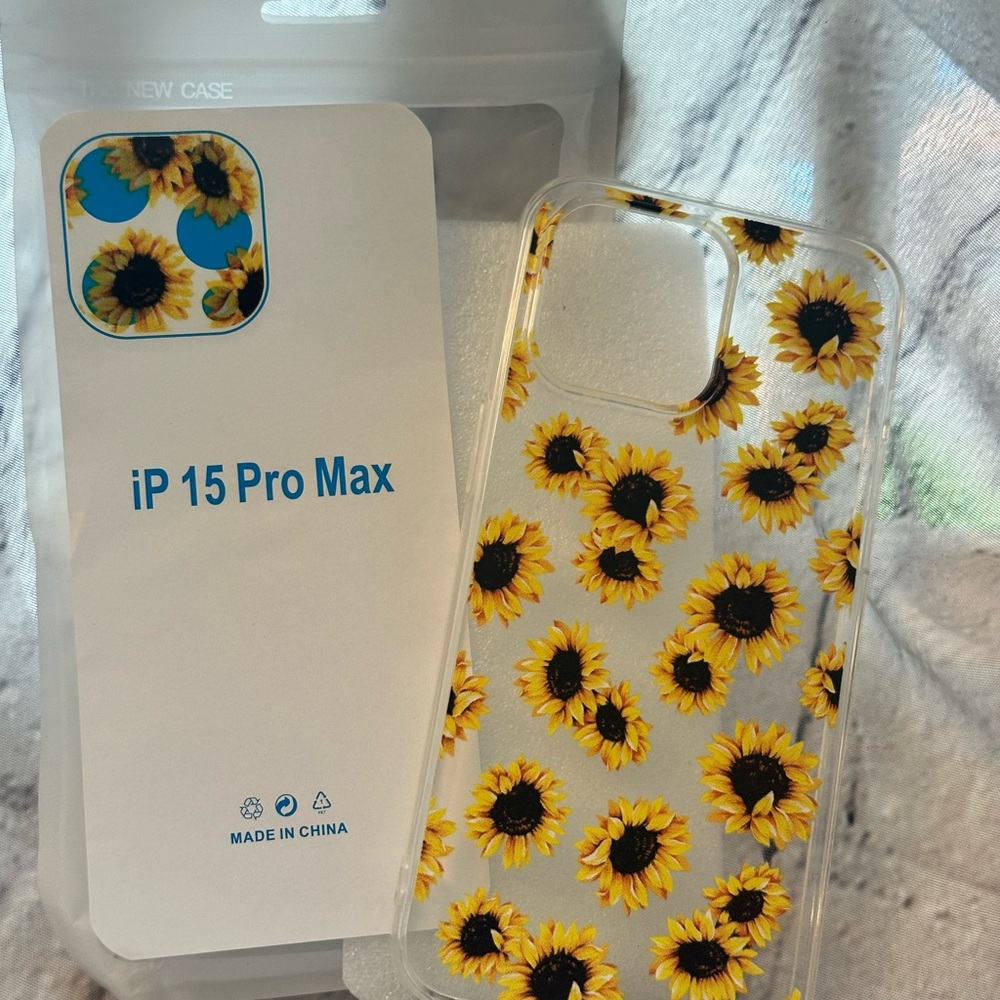 Sunflower iPhone 15 Pro Max Case